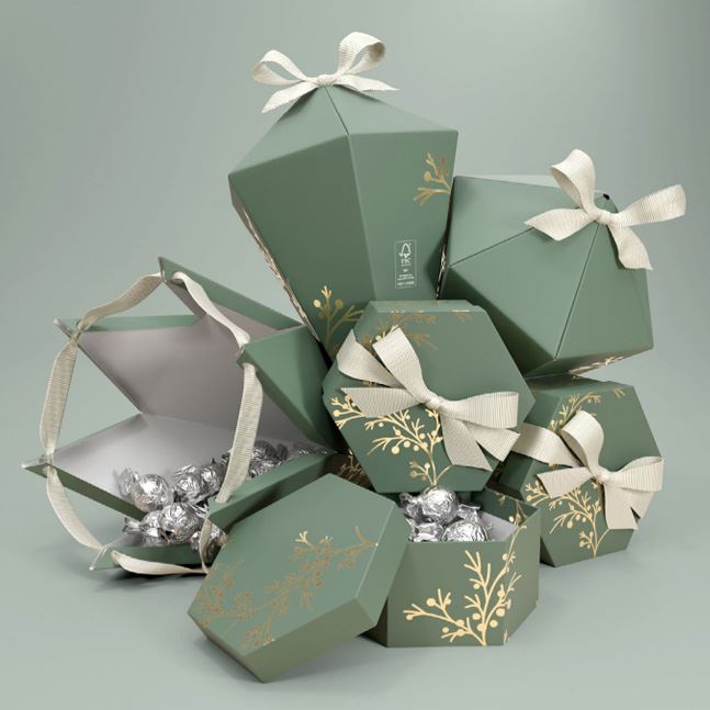 Custom Winter Holiday Boxes